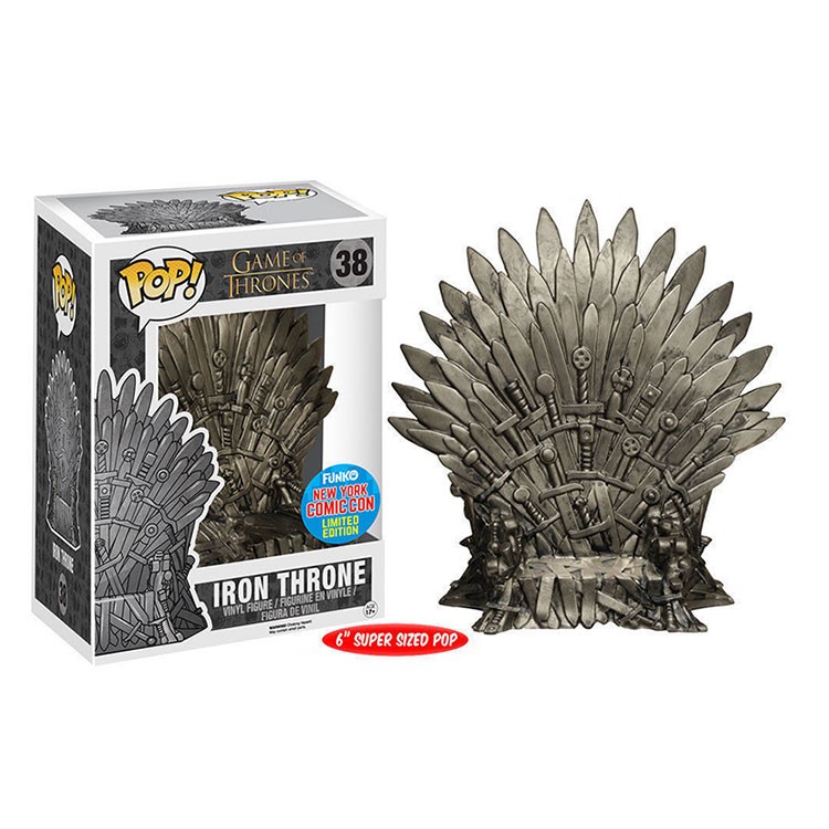 Official version of Funko pop Game of Thrones Ice and Fire Song Iron Throne iron throne hand model