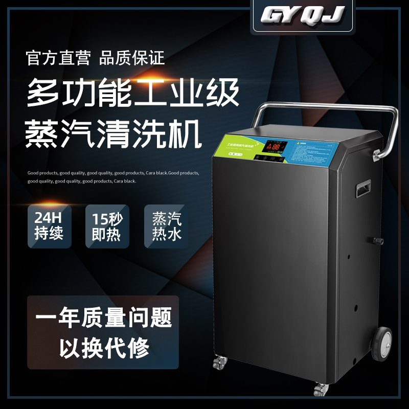 Commercial High-Power Steam Cleaning Machine, High Temperature and High Pressure Industrial Equipment, Machine Tool Oil Stain Cleaning, Steam Car Wash Interior