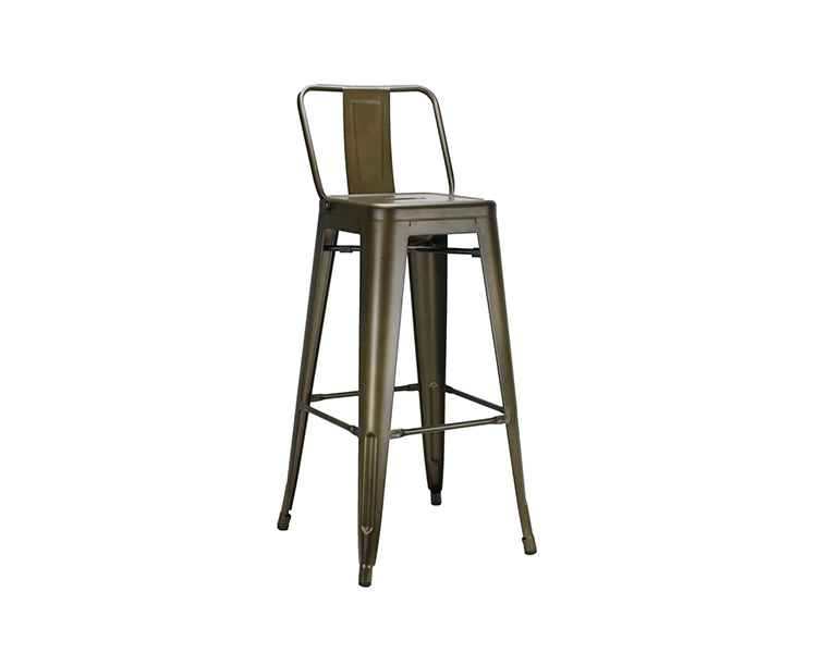 Fineline thiết kế sáng tạo đồ nội thất TOLIX WIDE BACK BAR STOOL retro ghế sau rộng - Giải trí / Bar / KTV bàn ghế bar cafe