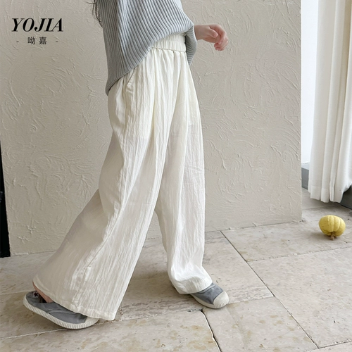 Летние штаны, шелковое детское средство от комаров, свободный крой