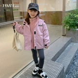 Пуховик, стеганая детская съемная демисезонная куртка, детская одежда, «три в одном»