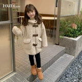 Демисезонная куртка, детский пуховик, бархатный свитер, в западном стиле, подходит для подростков