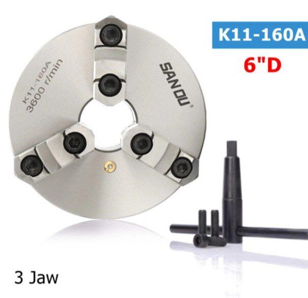 Sangull SANOU K11 160A Three-prong self-centering chuck Three-ohm split-claw three-prong chuck