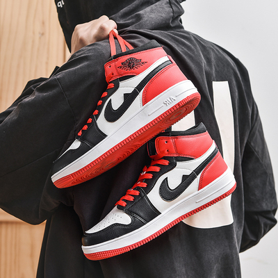 aj1男鞋2020潮空军一号高帮板鞋男