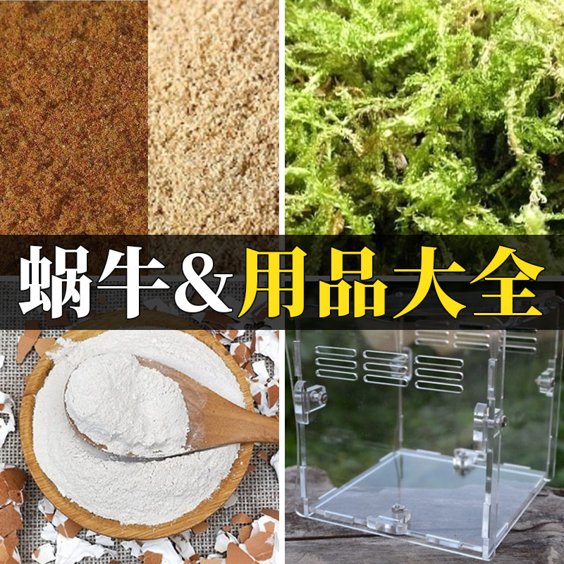 Snail feeding soil organic nutrition soil coconut soil moss feed calcium soil sand unicorn fairy horn frog scorpion crawling pet mat