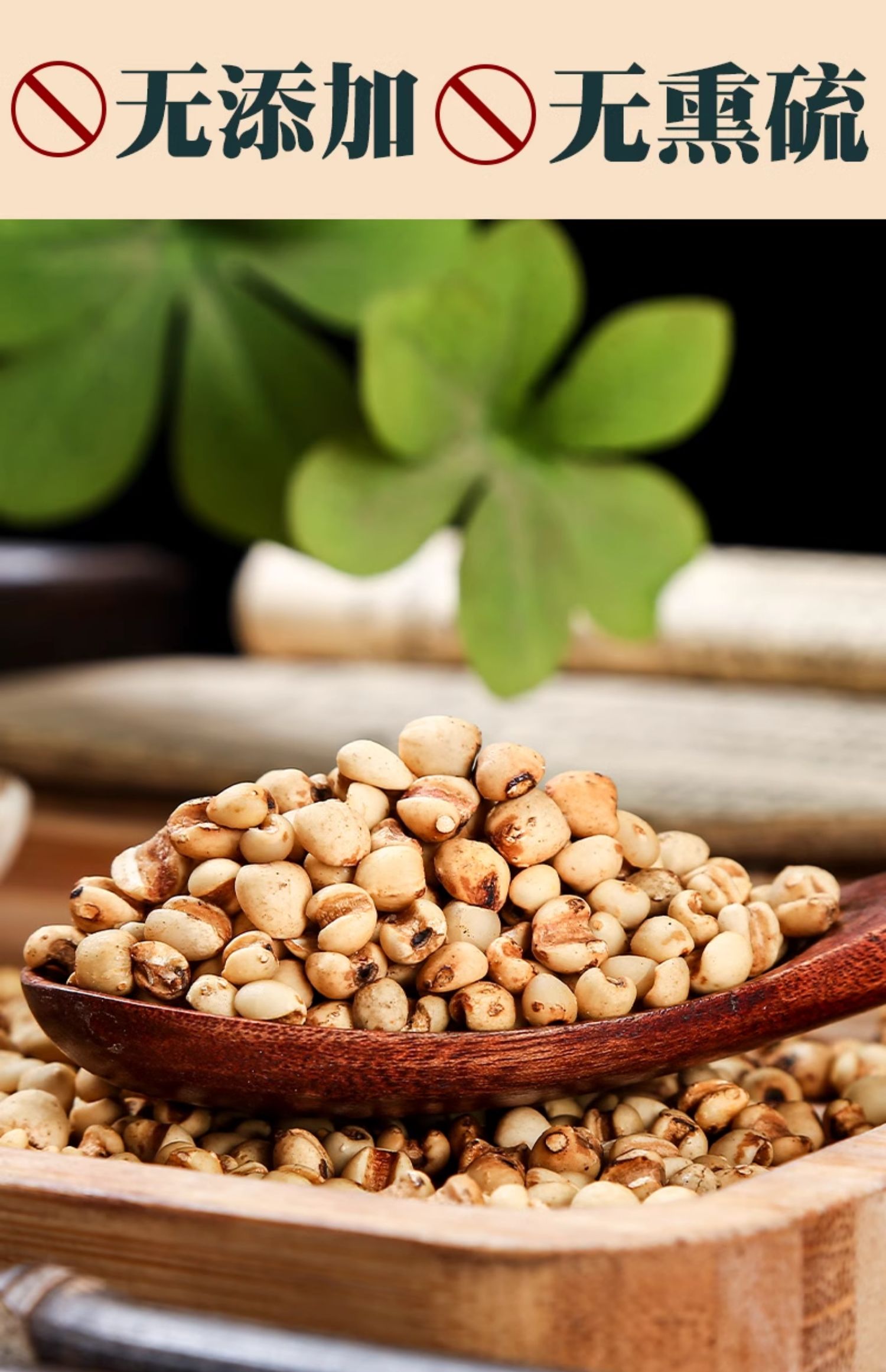 Stir-Fried Coix Seed Yi Yi Ren 500g Dried Job's Tears for Tea Soup and Congee specifications