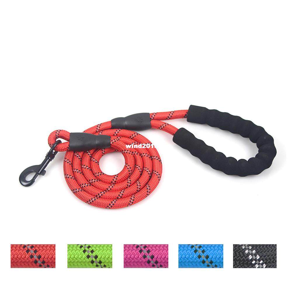 Nylon Reflective Dog Leash Pet Training Leashes Safety 1 5m