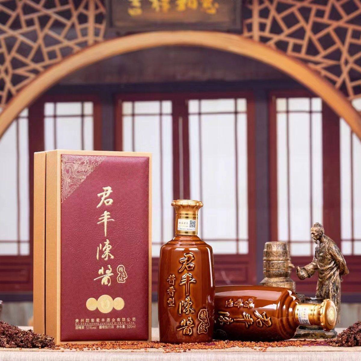 JUNFENG 白酒 500ml 53% 君丰白酒- 京东