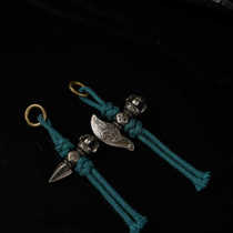 Retro hanging accessories Vajra Tibetan copper accessories Lima pendant jewelry vajra hanging fashion ax side