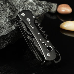 Multifunctional Swiss Knife, Outdoor Camping Equipment, Foldable Tool, Multi-Purpose Portable Knife, Self-Defense Mini Knife