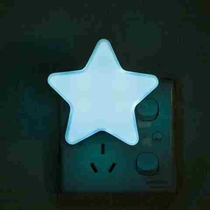 Remote control bedroom baby 2 9 9 small stars light control sensor switch night light energy-saving bedside feeding