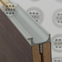 New 18-plate aluminum alloy guard door handle bathroom cabinet door panel Small U short handle edge invisible handle