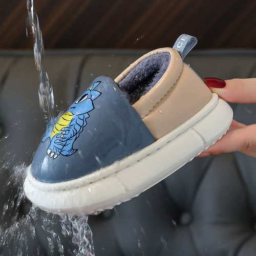 Ultra, детский Ультрамен Тига, зимние туфли, водонепроницаемая детская сумка для мальчиков, удерживающие тепло детские тапочки для младенца