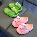 Детские мультяшные милые нескользящие тапочки для мальчиков, слайдеры, мягкая подошва