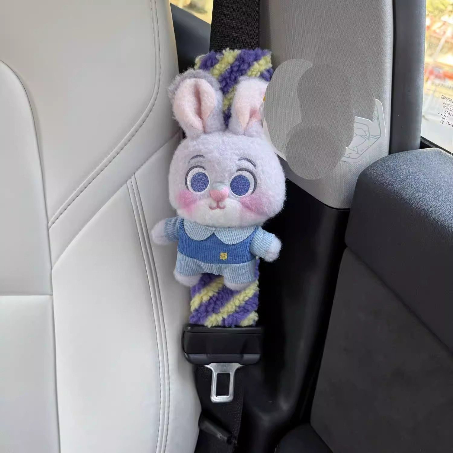 Zootopia Judy Nick Car Seat Belt Shoulder Pad Car Seat Belt Cover Car Interior Decoration Accessories