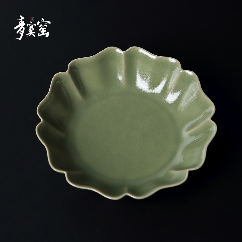 Maintain secretary glazed green was jingdezhen ceramic cups masters cup personal kung fu sample tea cup manually on the teapot