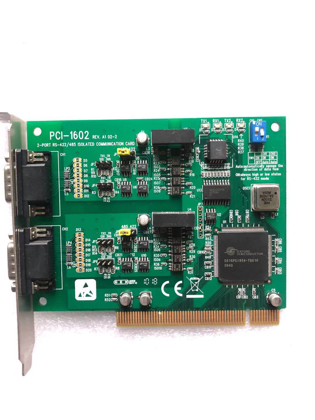 Spot PCI-1602 REV A1 02-2 RS-422 485