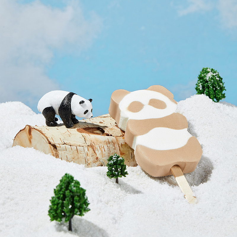 伊利 须尽欢 鲜牛乳团扇冰淇淋9支+非常熊猫6支+红枣牛奶6支 天猫优惠券折后￥99包邮（￥169-70）