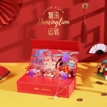 Non-relic beauty This is the craftsmanship personality 999 pure silver pendant 3D Engraving Wake-up Lions transfer 925 pure silver necklace