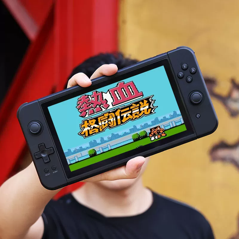 Четырехлетний старый магазин 18 цветов повелитель мальчик PSP портативная игровая консоль с новым 7-дюймовым большим экраном двойной экран двойной экран PS1 детский русский квадрат ладонь вверх по течению