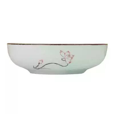 Oversized soup bowl Boiled fish bowl Commercial boiled fish bowl Ceramic sauerkraut fish bowl large household hairy blood bowl