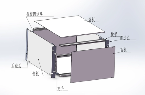 Алюминиевое сплавное шасси F -обработка профиля оболочки DIY Custom Iron Envelughts Pinte Piness Peang