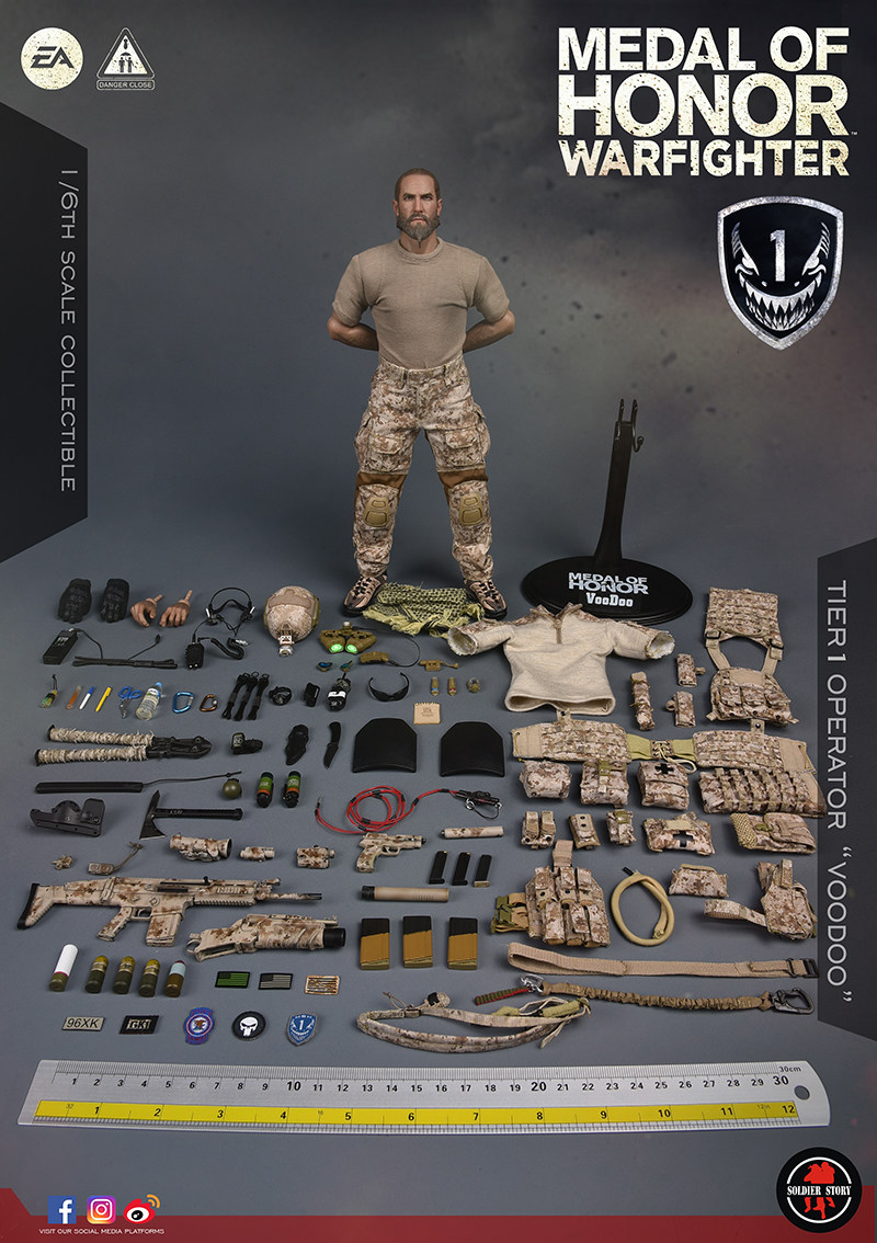 SoldierStory MEDAL OF HONOR WARFIGHTER TIER 1 OPERATOR