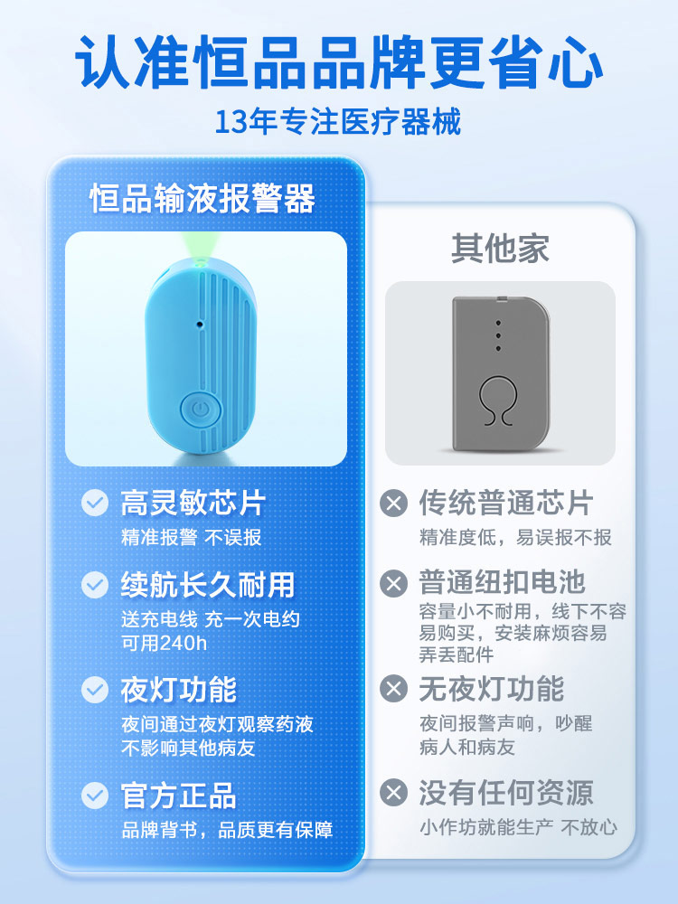 输液报警器：守护点滴安全的小卫士