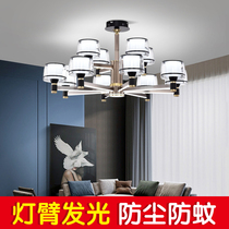 Living room chandelier modern simple atmosphere light luxury bedroom lamp Nordic home new dining hall lamp creative Net red lamp