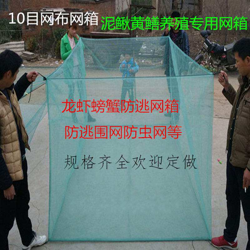 2021 new (yellow eel breeding cage) 10 mesh breeding cage breeding clay loach yellow eel lobster crab into fish