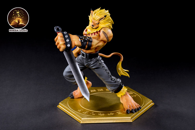 デジモン MIMAN-STUDIO レオモン フィギュア MIMAN Studio Leomon レオモン 1/6 Resin Model Painted Statue GK
