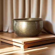 Bowl function Sanskrit ancient bowl meditation old singing bowl Nepal collection-grade flying edge copper chime Buddhist sound bowl