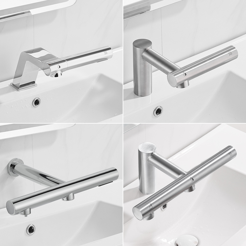Washbasin Sensor Faucet Three-In-One Soap Dispenser Hand Dryer Hotel All-In-One Fully Automatic Hand Washing and Drying Machine