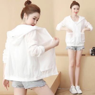 防晒衣女韩版宽松透气薄外套