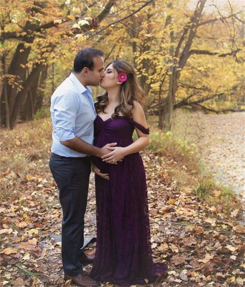New Maternity Lace Dress Gowns for Photo Shoot Pregnant Dress 15 O1CN01lWbjL71LFFg608tYW !!2200783051269