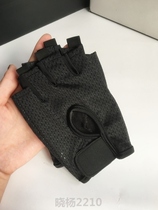 Anti-wear gloves body fitness male half Palm Lady half finger gym breathable cycling running summer riding Dew finger