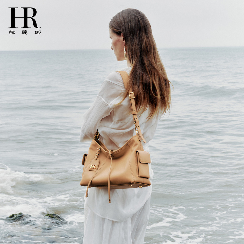 Hr Helena Women's Bag 2026 New Luxury Genuine Leather Women's Shoulder Bag Official Brand Luxury Hobo Tote Bag Hr Helena Women's Bag 2026 New Luxury Genuine Leather Women's Shoulder Bag Official Brand Luxury Hobo Tote Bag