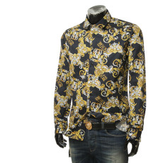 Рубашка мужская versace/范思哲vj 土豪巴洛克印花男士长袖衬衫b1gza6s0 s0832 Versace/VJ