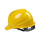 Safety helmet construction site harmonious national standard high-strength ABS construction labor protection breathable power engineering hat with printing