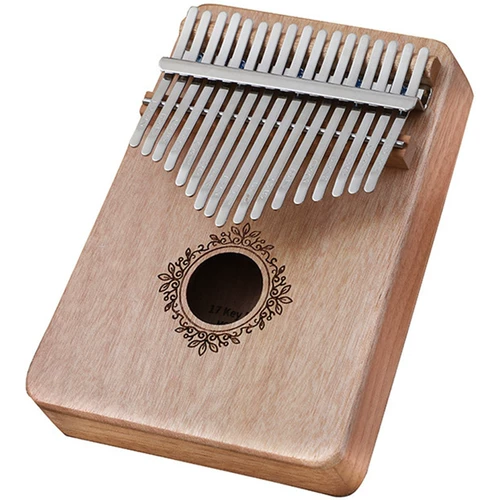 Пианино для большого пальца, 21-тональное пианино калимба для девочек, подобранное вручную фортепиано для девочек, деревянная музыкальная шкатулка для начинающих, ретро и портативная