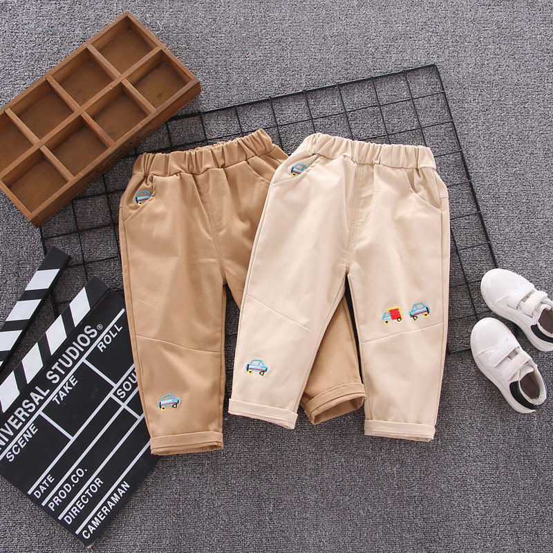 Boy's trousers 2019 Autumn loaded in spring autumn season new children's children 1-year-old 3 children casual Korean version pants