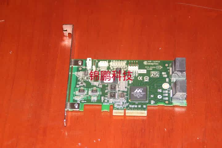 The new Adaptec AAR-1430SA SATA 4-port display card RAID card PCI-E bus