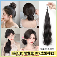 Артефакт стиля [вьющиеся волосы черные и коричневые] 1 кусок