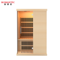 Indoor Sauna Room Dry Steam Room Home Far Infrared Sweat Steam Room Full Body Sweating Beauty Single Double Solid Wood Custom