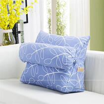 Bed against the wall to play mobile phone pillow Bed pillow cute bedroom girl heart head pillow good waist pad Tatami