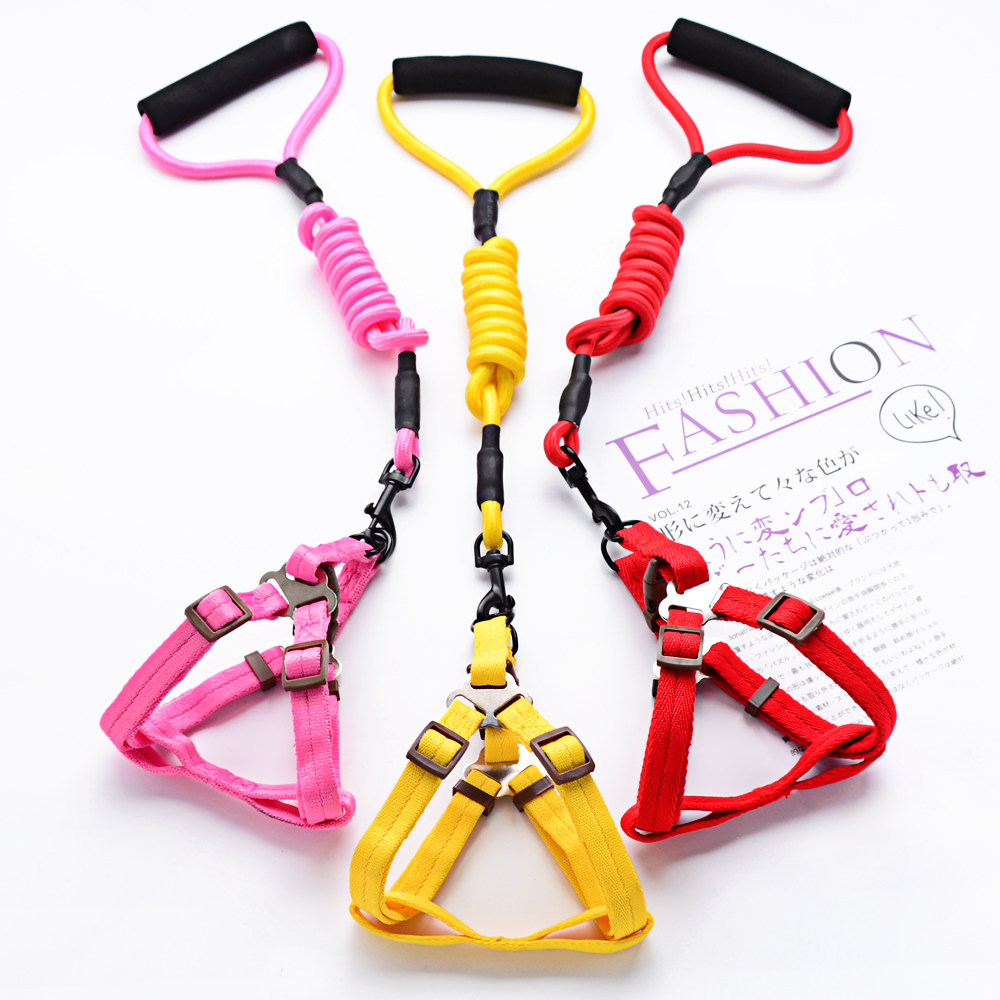 Pet pooch Traction Rope Chest baby bag Small Medium Dog Walking Dog Rope Beaume dog Vest Style Summer Dog Necklace