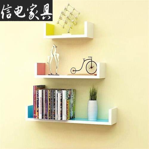 ພື້ນຫລັງໃຫມ່ rack ຕົກແຕ່ງກໍາແພງຫີນ partition TV ພື້ນຫລັງກໍາແພງຫີນ hanging bookshelf shelf wall hanging rack wall storage