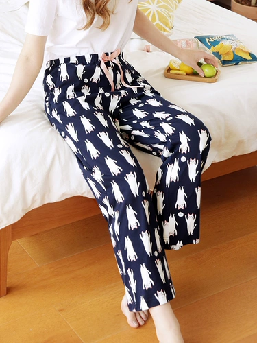 芬腾 Демисезонные хлопковые штаны для отдыха, оверсайз