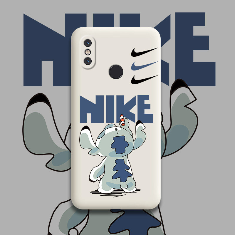 Small monster Xiaomi 8 mobile phone protective shell liquid silicone 8se anti-fall soft shell full package lens personality creative ultra-thin rice 8 suitable for cartoon male and female new lovers's lukewarm wind net red tides