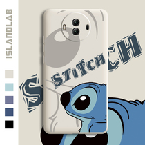 Huawei mate10 mobile phone shell liquid silicone gel mate10pro soft housing full package lens anti-fall male personality creative mate10 suitable for pro woman cute cartoon tide card new Jane